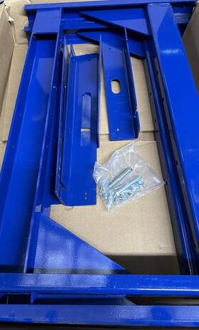 510591-aa Enersys Hawker Pack Of 2 Charger Stand Shelf Blue
