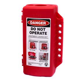 7294 Enterprises Usa Made Recycled Plastic Universal Forklift/cylinder/electrical Plug Locko