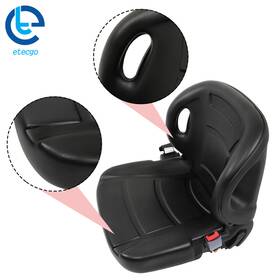 810428 Etecgo New Molded For Toyota Forklift Seat With Seatbelt And Switch Adjustable Backrest