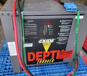 D3e2-24-850 Exide 48v Depth Forklift Battery Charger 3ph 850ah
