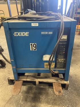Es3-24-850 Exide System 3000 48vdc Forklift Battery Charger 208/240/480v