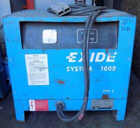 F1-18-865r Exide System 1000 36 Vdc Forlift Battery Charger 208/240/480v 1-phase