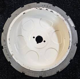 1360804 Exmile Qty 1 Forklift 12x4 Non-marking Wheel 240503 White And Gray