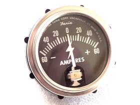 2867768 Faria Amp Amperes Clark Forklift Gauge Nos New