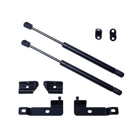 Kz-qth-0026 Fexon Pair Of Front Bonnet Hood Shock Rod Kit Gas Charged Dampers Spring Stru