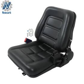 Nc1903014 Findmall Forklift Seat Fold Down Tractor Universal Adjustable Back And Seatbelt Switch