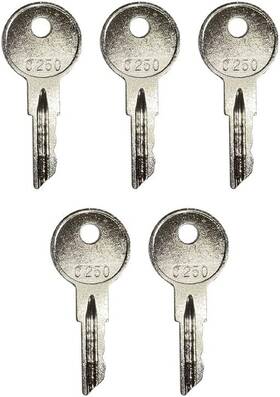 089216-001 Full Spectrum Parts 445030012013 Ignition Keys For Crown Forklift Wave Walkie - 170151-001 C250