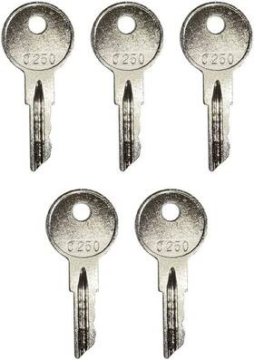 170151-001 Full Spectrum Parts 445036895856 Ignition Keys Replacement For Crown Forklift Wave Walkie - 089216