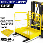 Gc543007501523517565 Vevor Forklift Work Platform Safety Cage Heavy Duty 871248013813