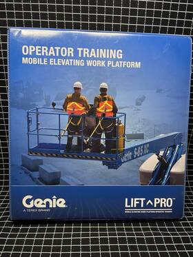 1294244gt Genie Lift Pro Mewp Instructor Operator Training Kit Dvd Usb