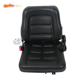Icc3065967 Genrics New Universal Adjustable Forklift Tractor Seat Suspension With Safety Belt