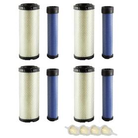 Am116304 Getopauto P821575 4pcs P822858 Outer Inner Air Filter For Donaldson Fpg05 New