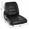 Ghr4a97 Fansdealonline Universal Vinyl Forklift Suspension Seat Fits Clark 880779698451