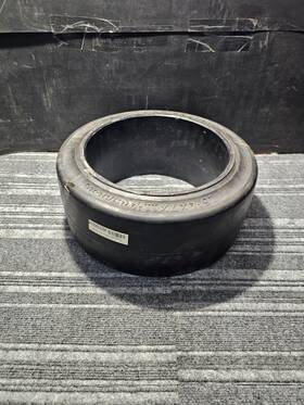 A250614206 Globestar Globe Star Fork Lift Tire 16-1/4x7x11-1/4 Smooth Press On 413/178-286