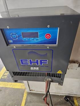 Ehf36t110 Gnb High Frequency Forklift Charger 36v 750ah 480v 3-phase Excellent Condition
