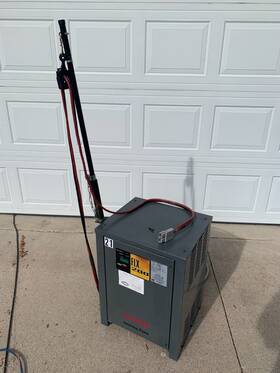 Flx20012475s1h Gnb Industrial Power Flx200 24vdc Battery Charger Flx 200 Forklift Golf Cart