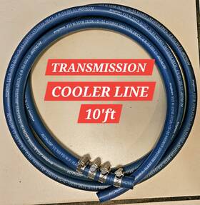 Good Year 32999-16640-71 Toyota Forklift Transmission T/c Cooler Line Hose With Clamps Usa