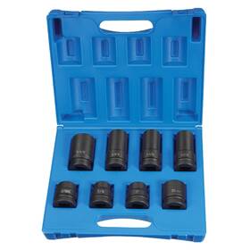 9154 Grey Pneumatic 1 Inch Drive 8 Piece Truck Wheel Set