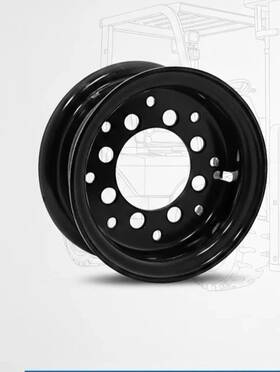 44409-20541-71 Hacus Replacement Forklift Wheel Rim Split 700x12 Toyota Compatible