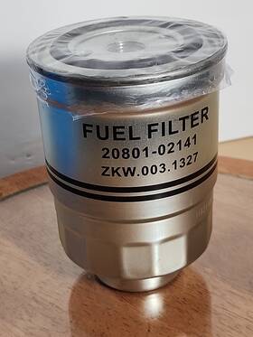 Tc20801-02141 Hacus Forklift Fuel Filter For Tcm 20801-02141 - Zkw.003.1327