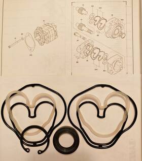 Ty04671-10910-71 Hacus 04671-10910-71 Seal Kit Repair For Hydraulic Pump Toyota Forklift