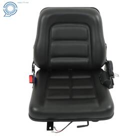 Hp105675 Happy19star Forklift Seat Fold Down Tractor Adjustable Back And Seatbelt Switch Universal