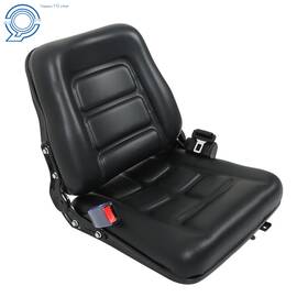 Hp105723 Happy19star Adjustable Forklift Seat With Safety Belt For Tractor Excavator New