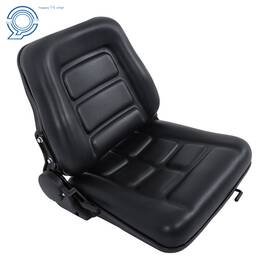 Hp105726 Happy19star Forklift Tractor Seat Folding Replacement Suspension Adjustable Backrest New
