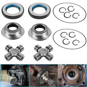 Hi-su16 Hihitomorrow Front Axle Vaccum Knuckle Seal And Hub O-ring Dust Seals Kit With Driveshaft