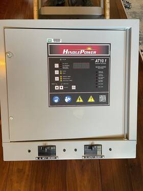 At10130030f208sxsxaxxxxx Hindle Power Battery Charger At10.130016f240s 240v Type Pb/60 Cells Used/nice