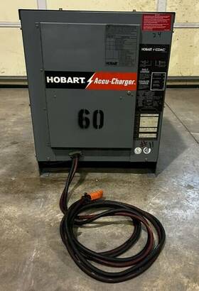 600b1-12 Hobart Accu-charger 24v Forklift Battery Charger 208/240/480v 1 Phase #7