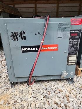 451-600ah Hobart 600c3-24 600c3-12 Accu-charger 24v Forklift Battery 208/240/480v 3ph