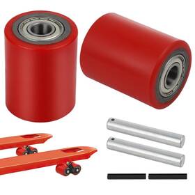 Rpsc58id3474ym02016ffgl31 Homaisson 1 Pair Pallet Jack Load Wheels Manual Truck 3 Inch X 3.75 Wi