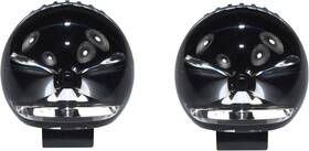 Hqrp 8877722207259 2-pack Red Arc Beam Forklift Led Warning Safety Light Waterproof 1led X 10w