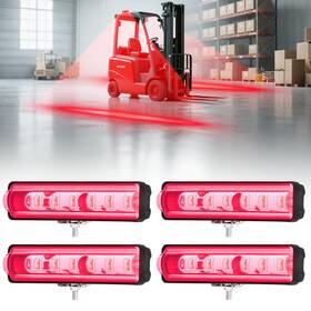 Hsy005 Hsyfuna Led Forklift Safety Light Red For Agv Automated Guided Vehicle Truc