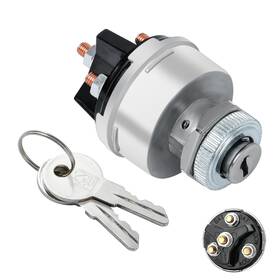 Huazu 313052324384 Ignition Key Switch For Car Forklift Truck Tractor Trailer - Universal