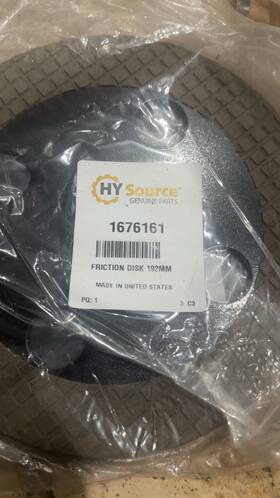 1676161 Hy Source Set Of 2 Friction Disk 192 Mm