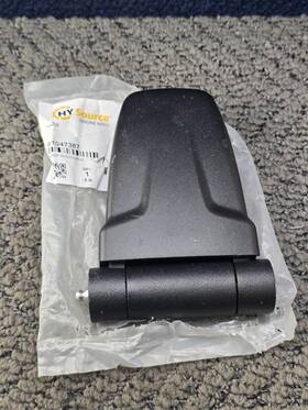 Hy Source 81047387 Forklift Hinge Replacement Black Fits Hyster