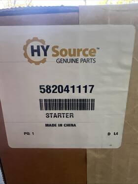 33001173-6 Hysource 582041117 Yale Forklift Starter 33001173-6. V-383s