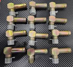 0125305 Hyster Lot Of 12 New Forklift Part Elbow Fitting