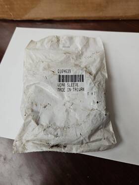 0164639 Hyster Forklift Wear Sleeves 2pk. New Part # 0164639. Ships Free
