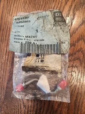 0352868 Hyster Genuine Tube