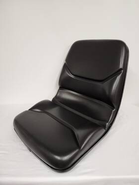 12680-p Hyster Forklift Seat With Cut On Vinyl See Picture Replacement Pan