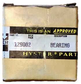 129002 Hyster Forklift Mast Bearing - Ball Double Row Nos
