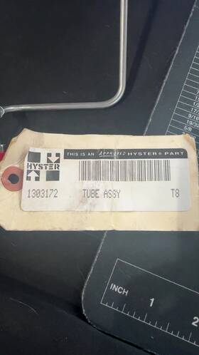 1303172 Hyster Tube Assy Left Hand
