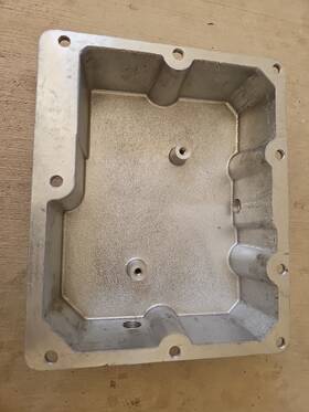 130540u Hyster 130540 Forklift Transmission Sump Pan