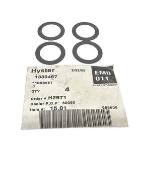 Hyster 1330467 Gasket Lot Of 4 Fast Shipping