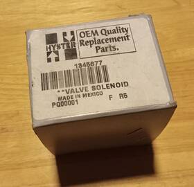 1345677 Hyster Lockoff Solenoid Valve P/n New