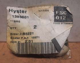 1389601 Hyster #1389601 Bearing Ball 20mm X 47mm 14mm Sealed D128