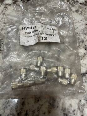 1531558 Hyster M6 X 1 Inserts Bag Of 12